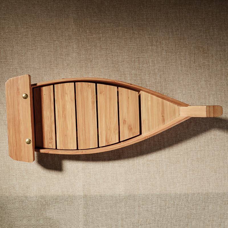 简易寿司船竹制日韩司寿司店摆创意535餐料理寿司盘具寿盆船型放