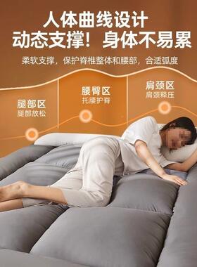 垫睡垫榻榻米地铺AL100508睡垫床垫软垫家用地室卧出房租可折叠不