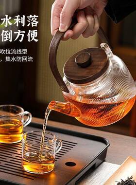 水壶明2025电陶可炉茶茶壶围炉tb_86563家蒸煮煮茶玻璃火烧一体壶