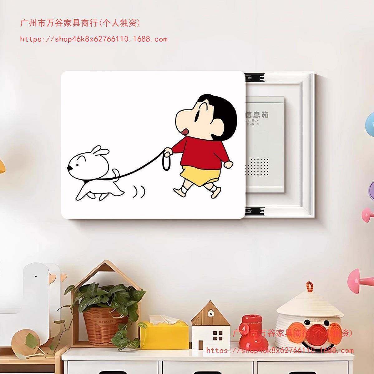电表箱装饰箱2WG10087505新款遮挡多媒2体盖板弱电箱信号电闸挂画