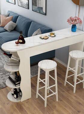 小户型台桌家用ENQ简代客吧厅玄现关小约吧台沙发边几餐厅轻奢隔