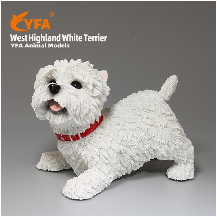 CZG仰望高地真狗模摆型可爱汽车仿件树脂工西艺品