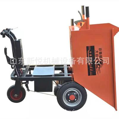 手推电斗车动农用养殖拉粪灰XY-fd搬运翻斗车驾座式电动小骑兵