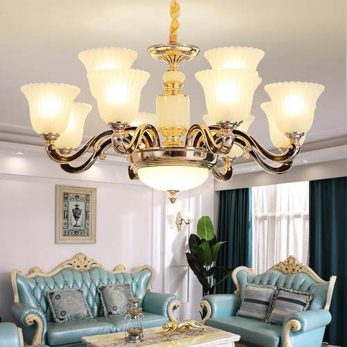 985款式吊灯新奢华大气代客厅吊欧灯餐厅卧室楼梯锌合金现简欧蜡