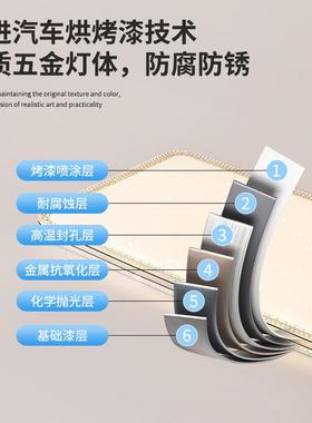 约led客大厅主灯97743中山灯简具家用智能眼语音卧厅室吸顶灯护极