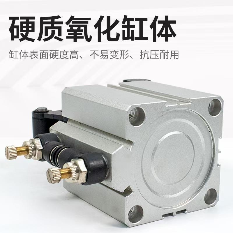 压紧气缸蛇不占据上无品牌/空间隐藏式杠推杆夹紧夹方具形大力气