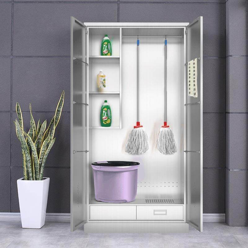 制柜JH-2236清洁单双门钢卫生柜不锈钢扫帚扫把保拖把存放柜洁工,商业/办公家具,办公储物柜,淘宝优惠券,粉丝福利购,淘宝优惠卷