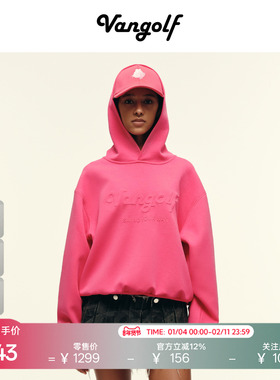 【秋冬新款】VANGOLF Casual Basic高尔夫连帽卫衣运动立体女款