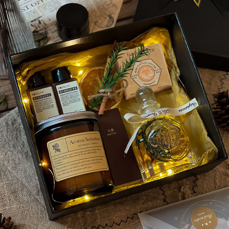德国圣诞节香薰蜡烛礼盒生日礼物