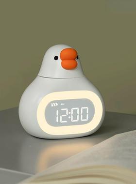 AL100512款智能学新生电闹子夜灯两用儿钟童男女孩可充电声家用