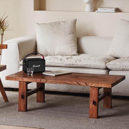 新中式老桌家榆木茶桌用实木台茶台榻榻米小矮客厅阳原木UZC小茶