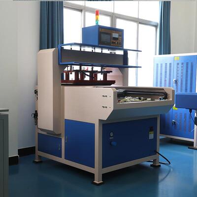 件夹焊接专用机文件夹PPPC塑V料专用高周波胶熔接熔VDR文断设塑备