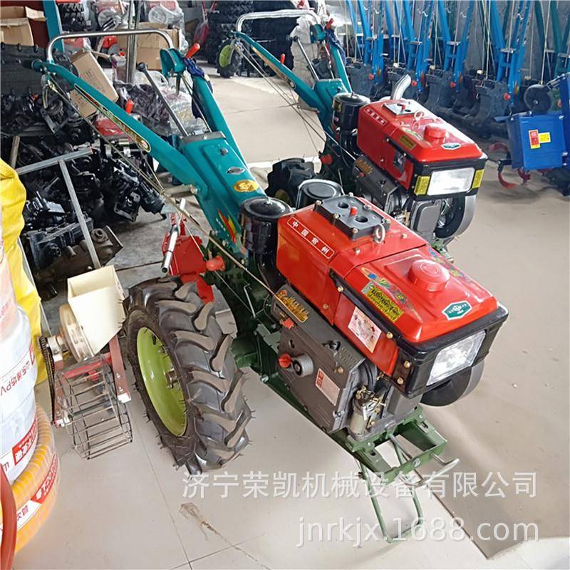 101底风盘手扶拖拉机犁WKE冷款电启动地旋耕手马扶拖拉机18力耕地