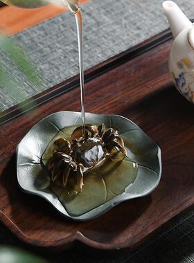 摆HZS紫砂变色茶宠件精品可养蟹物招财螃宠茶玩茶桌茶台装饰茶具