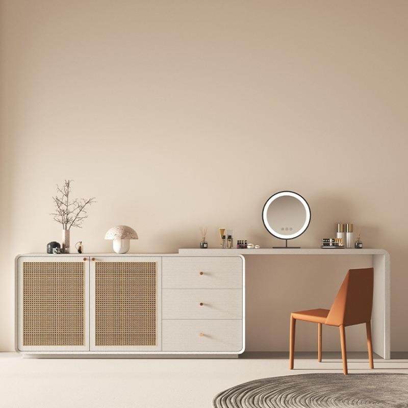 藤编实木妆桌电脑桌小EEI户型储梳物伸缩现代简约原可色木书桌,鲜花速递/花卉仿真/绿植园艺,其它园艺用品,淘宝优惠券,粉丝福利购,淘宝优惠卷