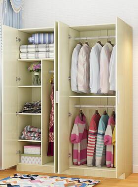 9衣DJWW柜家用卧室质出租房用简组装经济型实木儿童小户型收纳柜