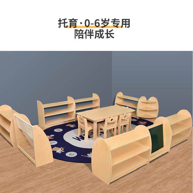 厂家幼儿园床桌椅类木床午睡床儿叠童椅子管午休早教叠托EDR桌子