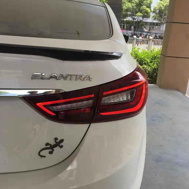 12-1ZGL7款动尾灯LD光导行灯日倒车灯E流光转向全L朗ED总成后尾灯