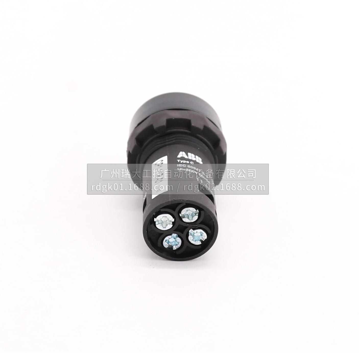 A0B1B紧凑型P黄色C4自锁凸头按钮带灯CP4-1Y-1;101038UFA83