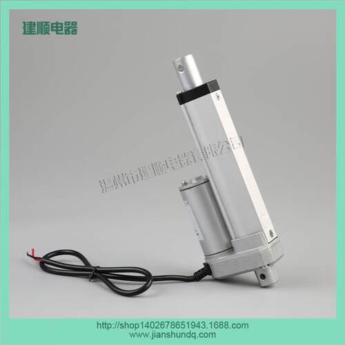 电动6推杆5URB12V243V4V8V行程10mm微型电动推杆1500N推力