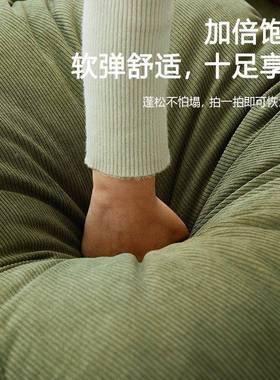 人类窝懒人沙发可躺可睡双人榻榻大折米叠狗ZUG阳台卧室小巨沙发