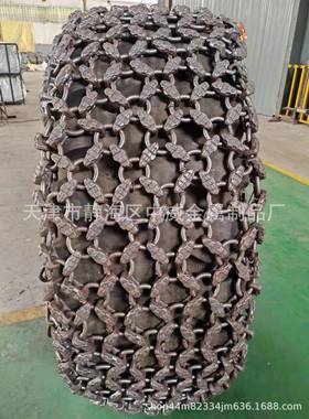 16/-70CWH24防滑链胎保护链装载机轮胎保护铲车矿山链防滑链加轮