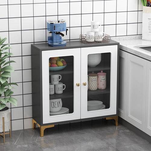 墙边小型超薄餐边柜一584846510cm深客超厅体靠墙窄储3物柜25cm20