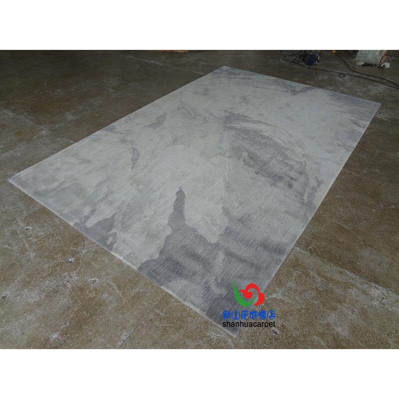 新中画式灰色样水墨手工前腈纶板房客厅茶165几沙发地毯书房卧室