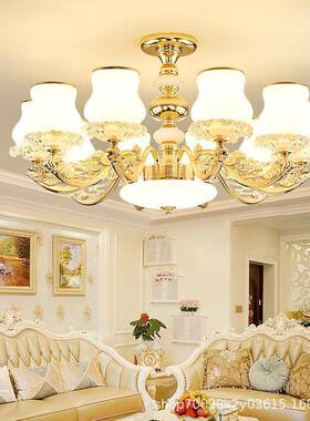 欧式客厅灯现代简吊约气59家用大大厅主灯餐厅灯卧房室书2025年新