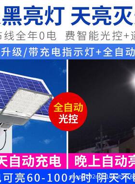 太阳自能路灯家用户外E庭院灯新农大功率NY-88900LD全动防水防雷