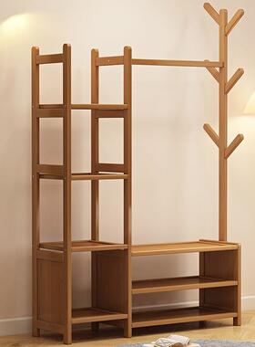 衣帽架落地立式多功置物架衣服房进门间卧室家albb009装用简易组