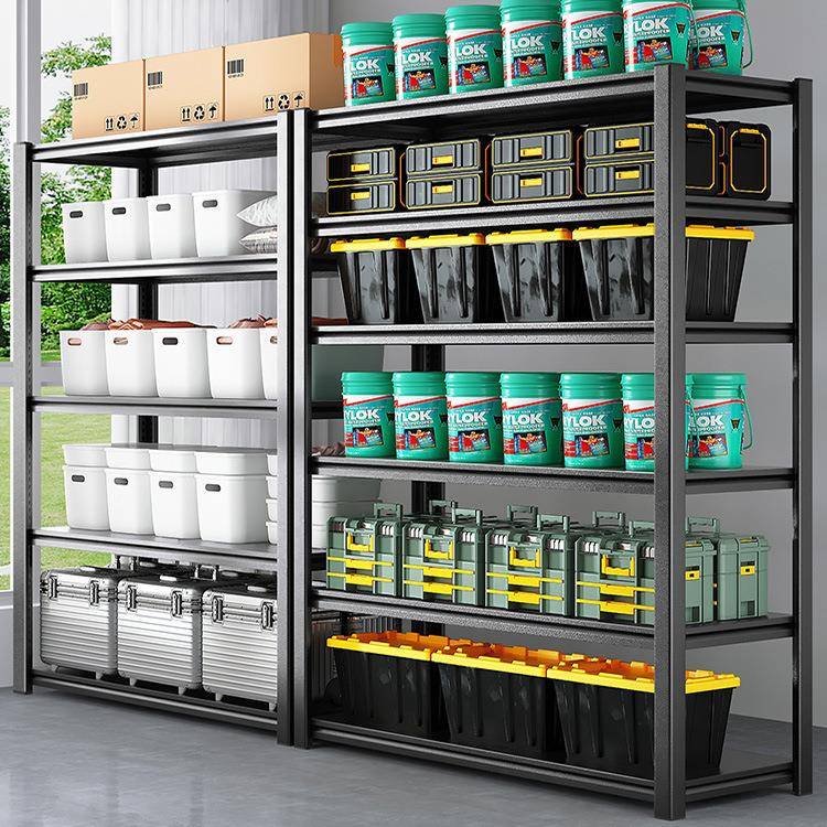 货架仓储置物架层超市商用角钢仓库展家示架落NKZ地用台杂物多收