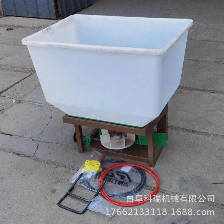 玉米地追VWK肥机拖动三轮侧挂施肥机拉机前粒置颗撒化肥电机科瑞