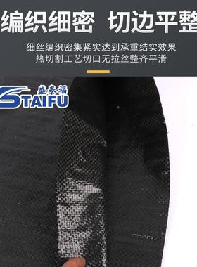 黑色防汛抗尼老ULZ化料编织袋蛇皮袋子束口沙袋防草护袋加塑厚龙