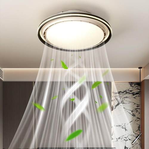 2025新款意式极804简儿童房顶灯吸全光谱眼感主卧室扇隐护形风灯