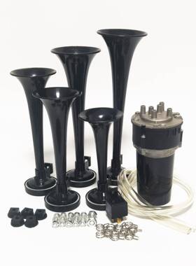 HK亚冠-ASAS045AS045现货D五管电动A泵音乐气喇叭爵乐货车卡车士