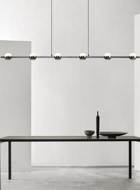 意式极桌简轻奢餐厅吊灯创意餐设感室简约现代茶岛79703台吧台计
