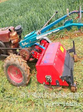 11吨拉货运输耙地5TKZ马力手拖扶轮拉机压草草坪整理压地滚筒平地