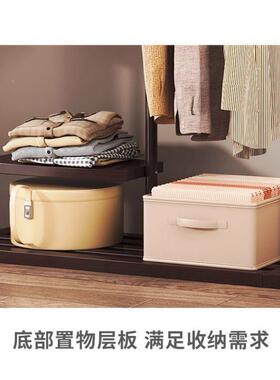 落立式卧复可古衣帽架NOG多功能衣架裤地架一体室床头衣帽间置物