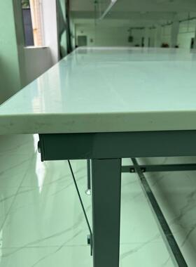 裁剪台防静电白色防火板AE级耐磨裁床卓厂家服装手工台裁剪机