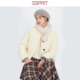 ESPRIT 埃斯普利特ESPRIT茧型短款 棉衣女秋冬毛领收腰面包服外套