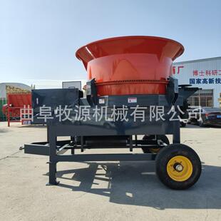 6cm 碎草机出料长度3 全自动牧草旋切机 圆盘粉碎机 牵引式