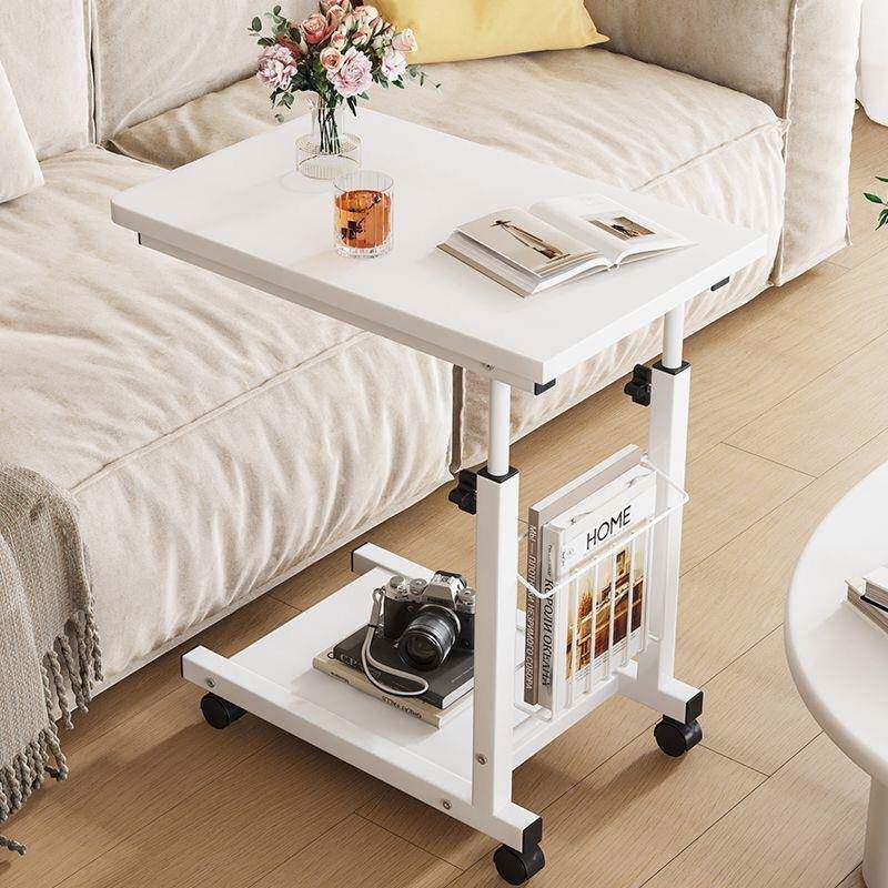 床边桌子可升SRW降边几客可移动简易电脑桌卧室书桌用懒家厅升人