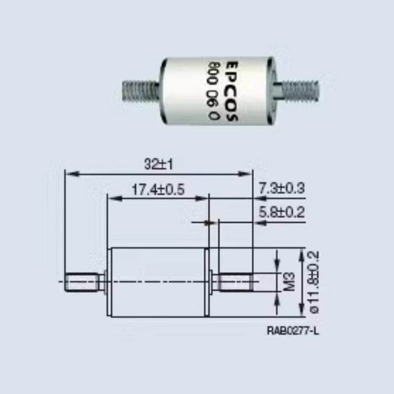 陶瓷气体放电管V率10-50丝0XV1A0-H08/14/30XAVLM3M6螺大功3000V