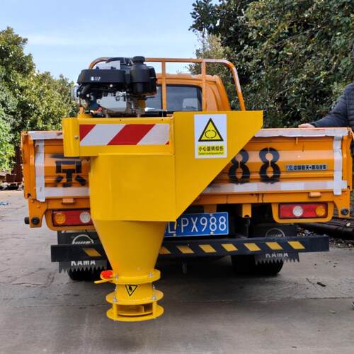 皮卡车悬挂撒融雪剂布TSU机小型汽式油道路除雪撒盐机融雪后撒布
