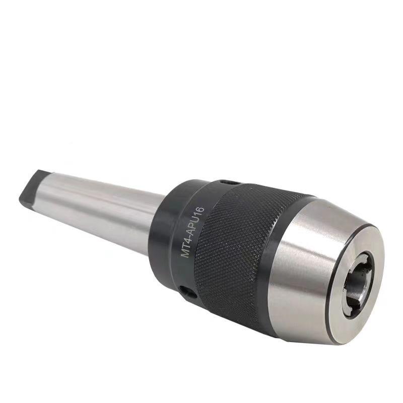 铣QJB床自锁钻夹头MTA4APU131扁尾MTA4-A-PU6扁尾式长柄一体自紧