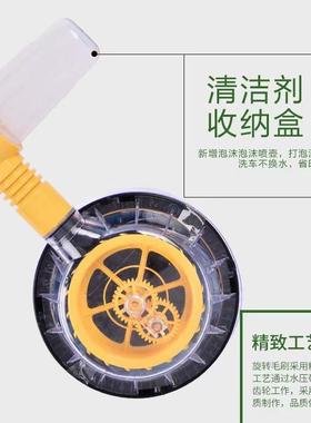 雪尼尔自旋转拖家动用把擦车长柄缩XIJ伸刷