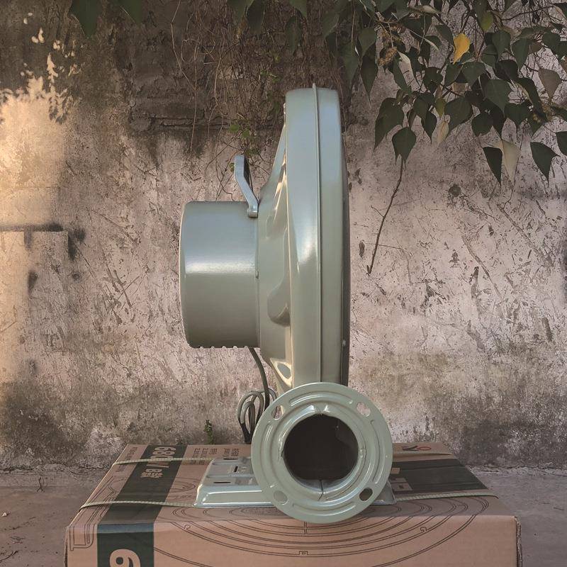 永强牌F-550WFHN铁壳C款气模门机风601W220机V彩虹拱门鼓风厂家直