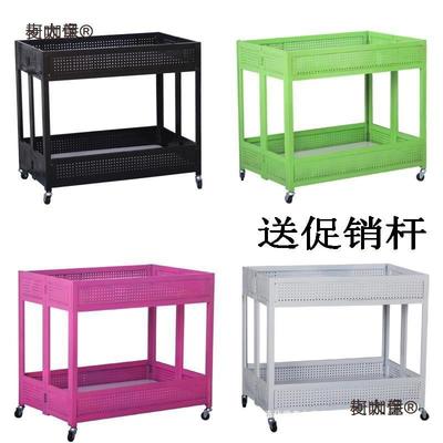 服装店促销甩货车超货市花车架车柜展示架促销台VLX售折叠车货麦