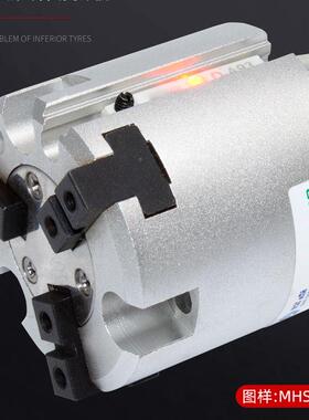 手指气缸二三四爪MHS3/12/4-6-25-3-40-63-8气动机械手夹子2QNH0